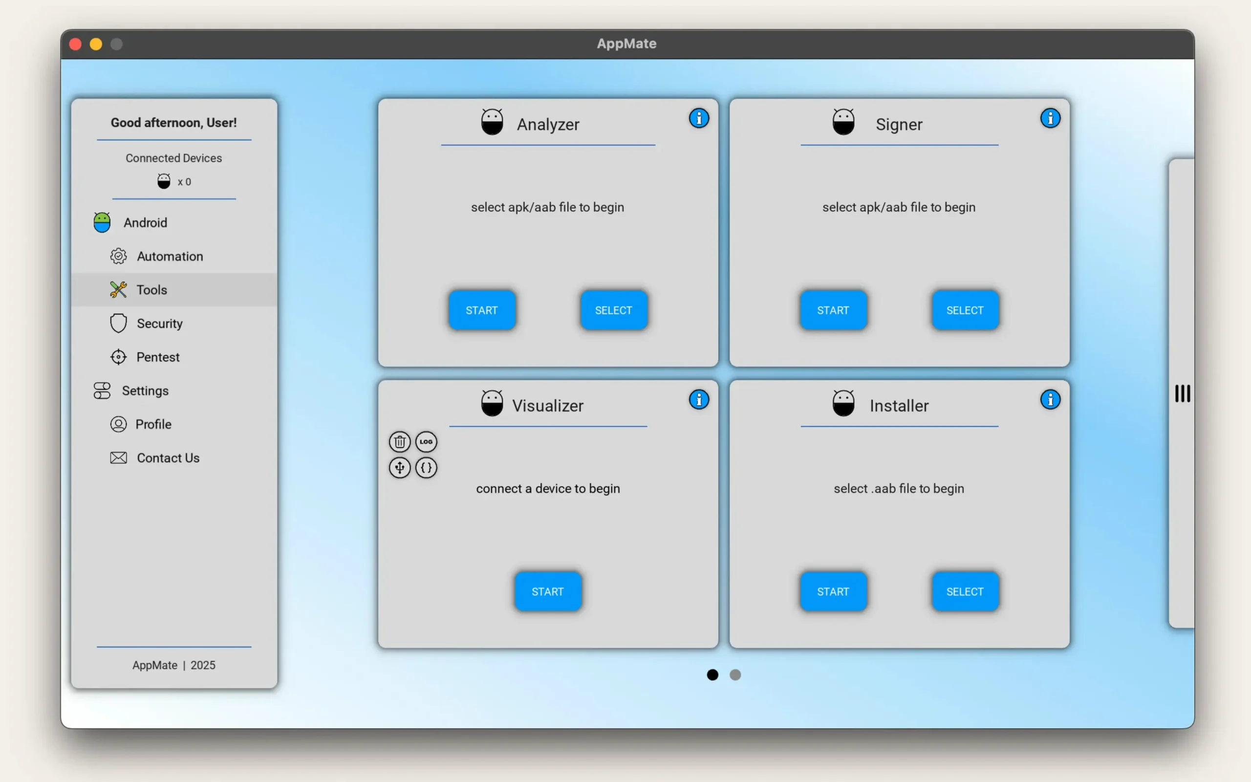 AppMate Mobile App Developer Tools